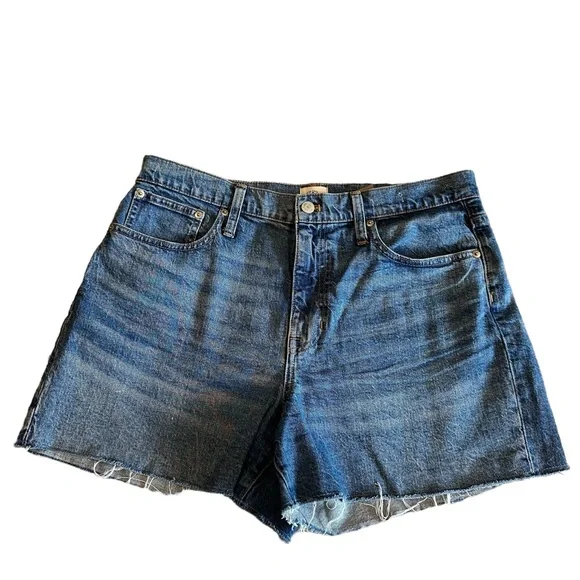 J.CREW HIGH RISE DENIM SHORTA - 31 - Picture 3 of 8